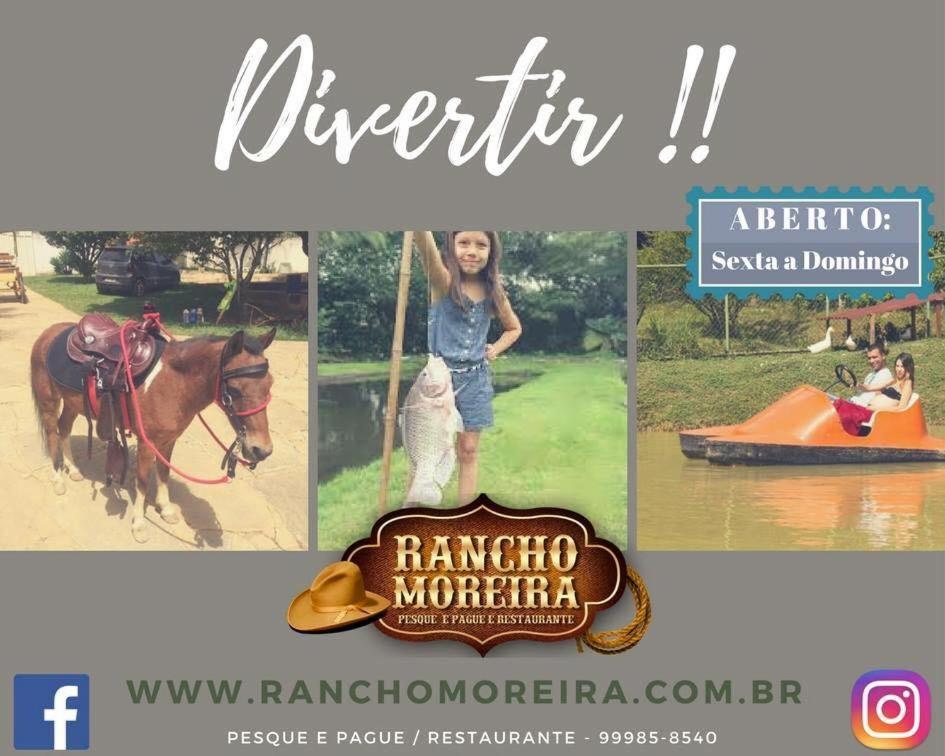 Ceilândia Rancho Moreira - Pousada E Restaurante מראה חיצוני תמונה